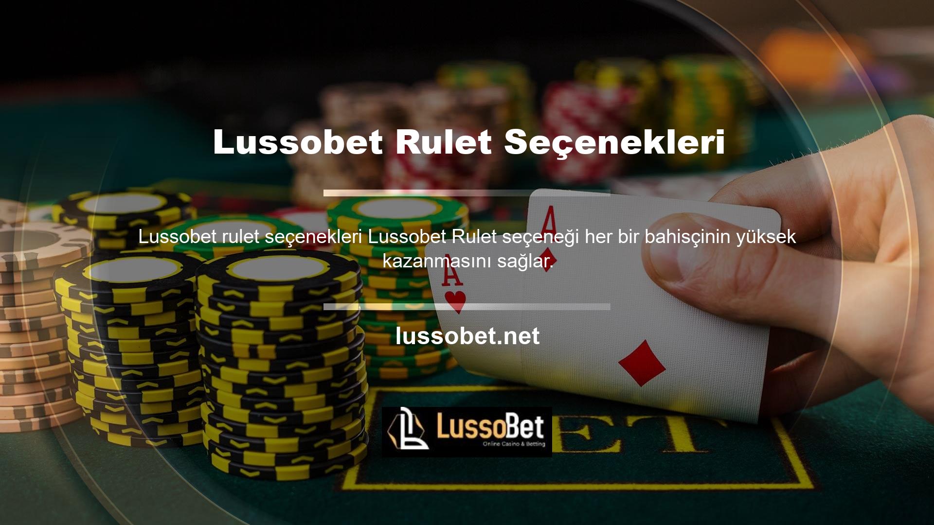 Çevrimiçi en iyi rulet oyununu bulun ve şimdi oynayın